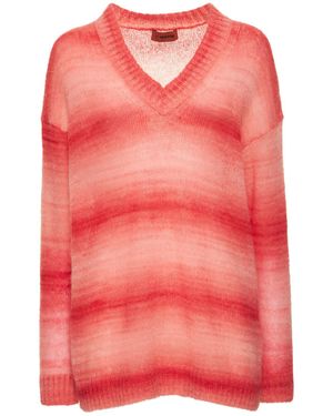 Missoni Maglia in misto alpaca dégradé - Rosa