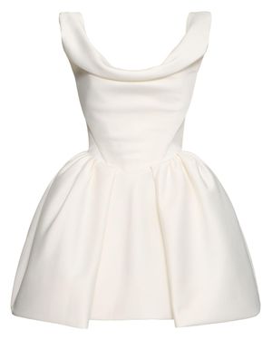 Vivienne Westwood Donna Vestito Mini Bagatelle - Neutro