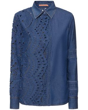 Ermanno Scervino Donna Camicia - Blu