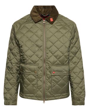 Barbour Giacca chinese new year in nylon trapuntato - Verde