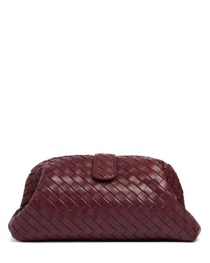 Bottega Veneta Pochette maxi lauren 1980 in pelle - Viola