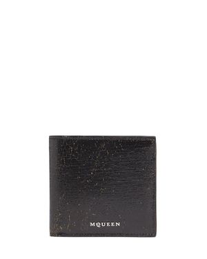 McQueen Uomo Portafoglio - Nero