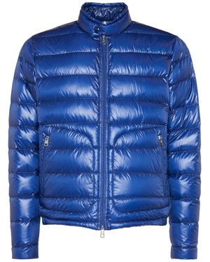Moncler Piumino acorus in nylon - Blu