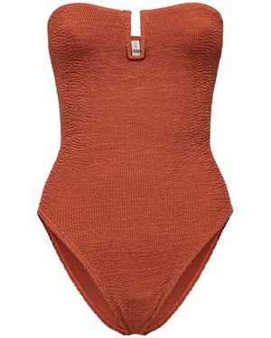 Bondeye Femme Maillot De Bain Une Pièce Sans Bretelles Blake Unique - Rouge
