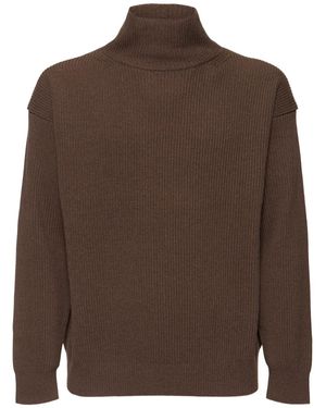 AURALEE Uomo Maglia - Marrone