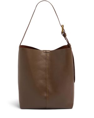 Soeur Borsa a spalla saudade in pelle - Marrone
