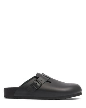 Birkenstock Sandali boston exquisite in pelle - Nero