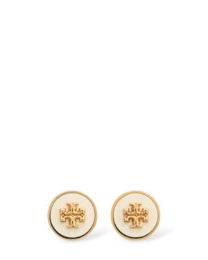 Tory Burch Orecchini Kira Smaltati - Metallizzato