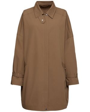 TOTEME Donna Trench Oversize - Marrone