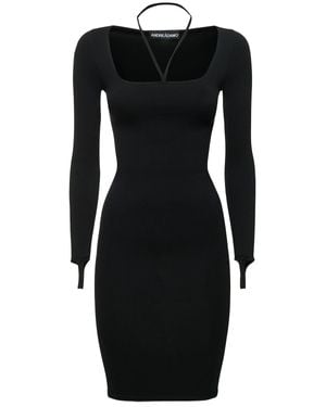 ANDREADAMO Donna Vestito Midi - Nero