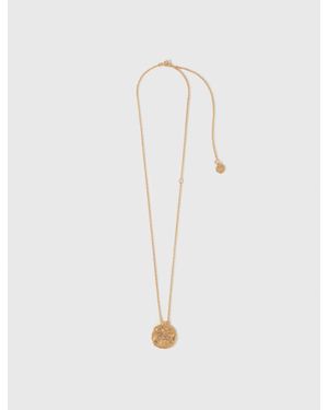 Maje Zodiac Medal - White