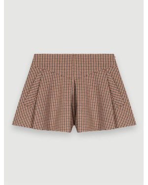Short Pied De Poule Maje en coloris Rose Lyst