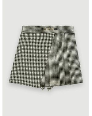 Short Pied De Poule Maje en coloris Rose Lyst