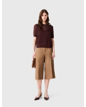 Maje 2-In-1 Jumper - Brown