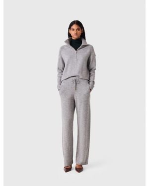 Maje Strickhose - Grau