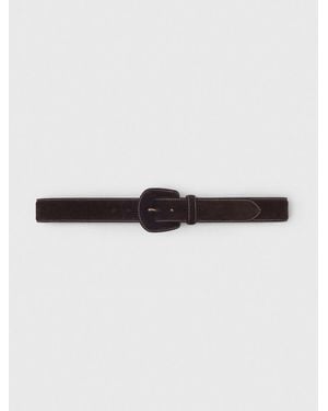 Maje Suede Belt - Multicolour