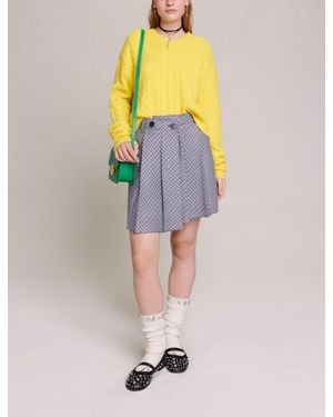 Maje Cashmere Sweater - Yellow