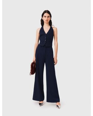 Maje Suit Trousers - Blue