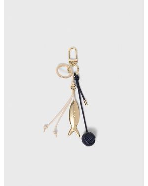 Maje Charms With Nautical Details - White