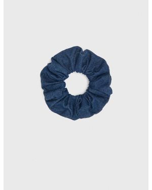 Maje Denim Scrunchie - Blue