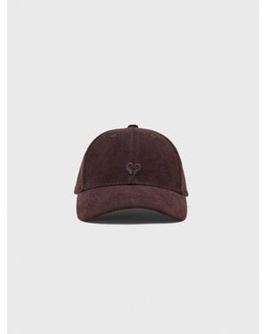 Maje Corduroy Cap - Brown