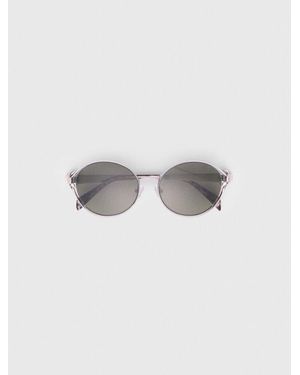 Maje Round Sunglasses - Grey