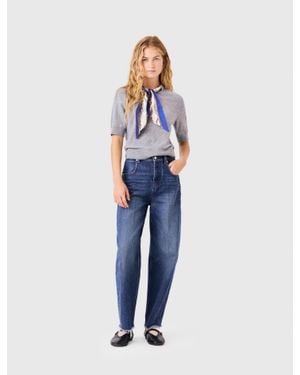 Maje Pull Avec Twilly - Bleu