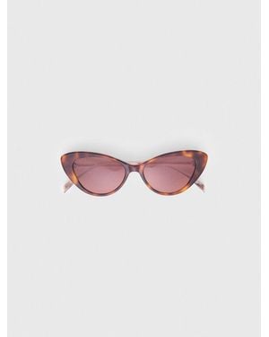 Maje Cat-Eye Sunglasses - Pink