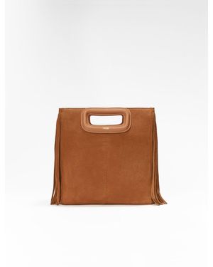 Maje Sac M En Suède - Marron