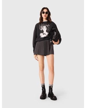 Maje X Céline Dion Sweatshirt - Black