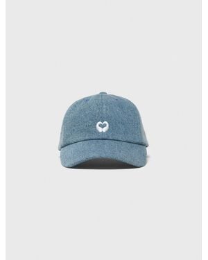 Maje Denim Cap - Blue