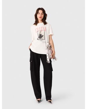 Maje X Céline Dion T-Shirt - White