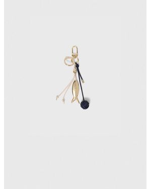Maje Charms With Nautical Details - White