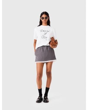 Maje X Céline Dion T-Shirt - White
