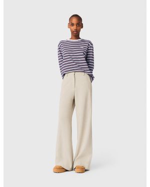 Maje Suit Trousers - White