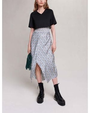Maje 2-In-1 Floral Dress - Multicolour