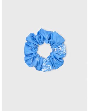 Maje Chouchou En Textile Imprimé - Bleu
