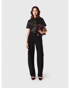 Maje Cargo Pants - White