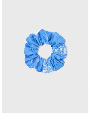 Maje Chouchou En Textile Imprimé - Bleu