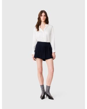 Maje Silk Shirt - White