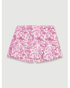 Maje Layered Shorts - Pink