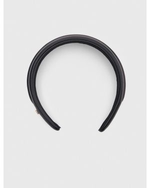 Maje Leather Headband - Black