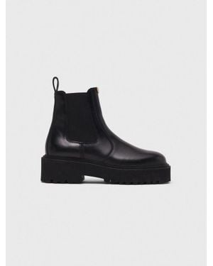 Maje Bottines Chelsea - Noir