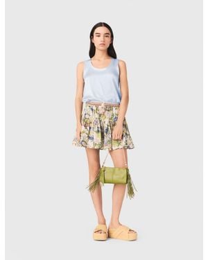 Maje Silk Vest Top - White