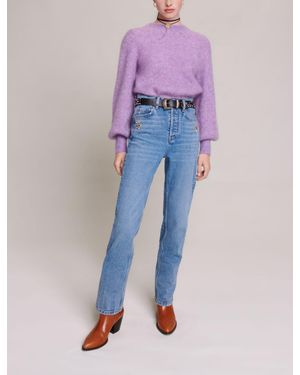 Maje Straight-leg Jeans - Pink