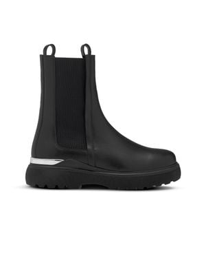Mallet London Rosemary Midnight Silver Boot - Black