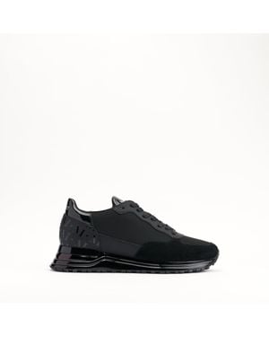Mallet London Mallet Popham Gas Essential Leather Trainers - Black