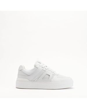 Mallet London Mallet Fenchurch Leather Trainers - White
