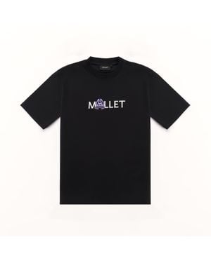 Mallet London Mallet X Detroit Peeper Logo Tee - Black
