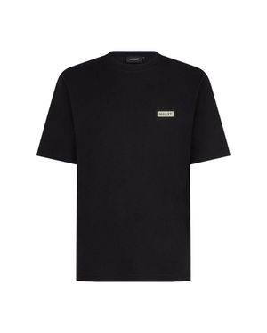 Mallet London Plaque Tee Organic - Black